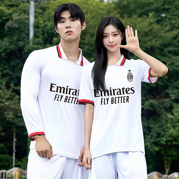 AC밀란반티 어웨이 축구반티 축구복 유니폼반티 F4272[4XL 빅사이즈 가능]