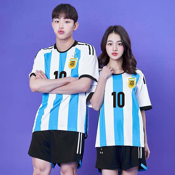 아르헨티나반티 홈 축구반티 축구복 유니폼반티 506A[4XL 빅사이즈 가능]