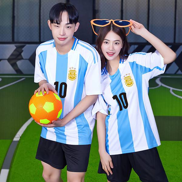 아르헨티나반티 홈 축구반티 축구복 유니폼반티 546A[아동~4XL 빅사이즈 가능]