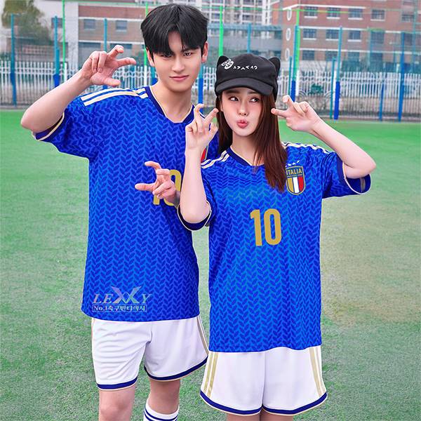 이탈리아반티 홈 축구반티 축구복 유니폼반티 564A[4XL 빅사이즈 가능]