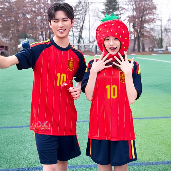 스페인반티 홈 축구반티 축구복 유니폼반티 565A[4XL 빅사이즈 가능]