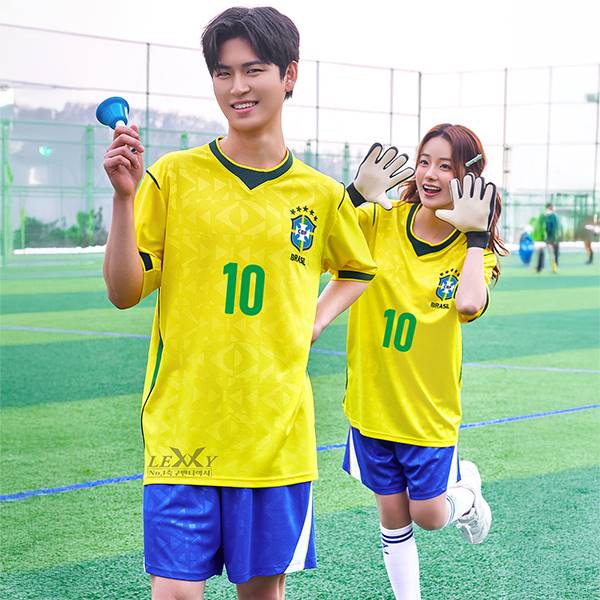브라질반티 홈 축구반티 축구복 유니폼반티 567A[4XL 빅사이즈 가능]