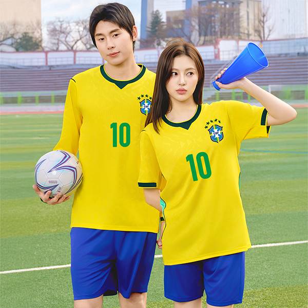브라질반티 홈 축구반티 축구복 유니폼반티 F6467[4XL 빅사이즈 가능]