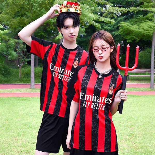 AC밀란반티 홈 축구반티 축구복 유니폼반티 753A[4XL 빅사이즈 가능]